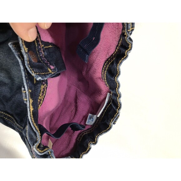 Children's Place 1989 Insulated Medium/dark Wash Girls Jeans Size 4t - Picture 6 of 9